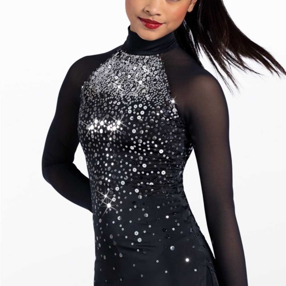 Balera Black Sequin Dance Outfit